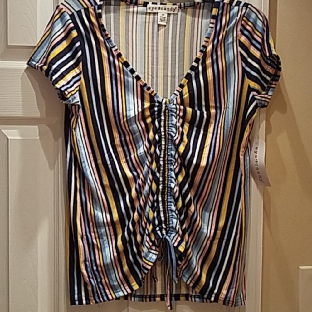 Drawstring Top - Picture 2 of 3